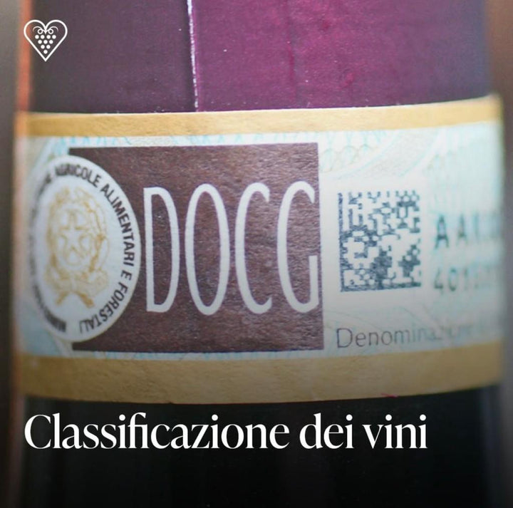 Classificazione dei Vini Italiani